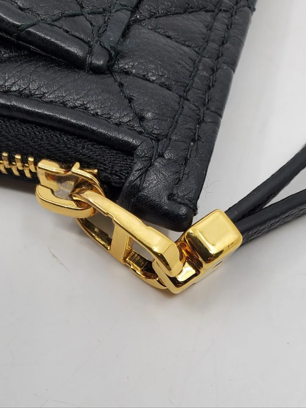 Dior Caro Cosmos Zipped Card Holder